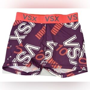 Victoria's Secret VSX Hot Short - Purple/Bright Pink print - Small